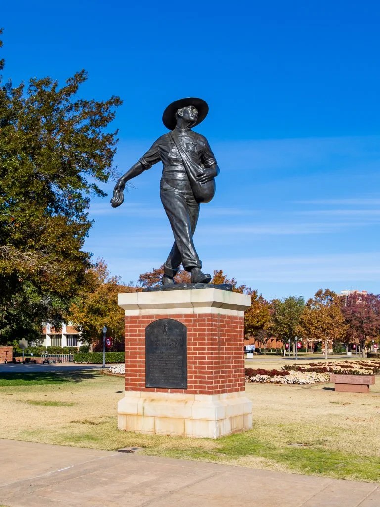 The Seed Sower on the University of Oklahoma campus in Norman